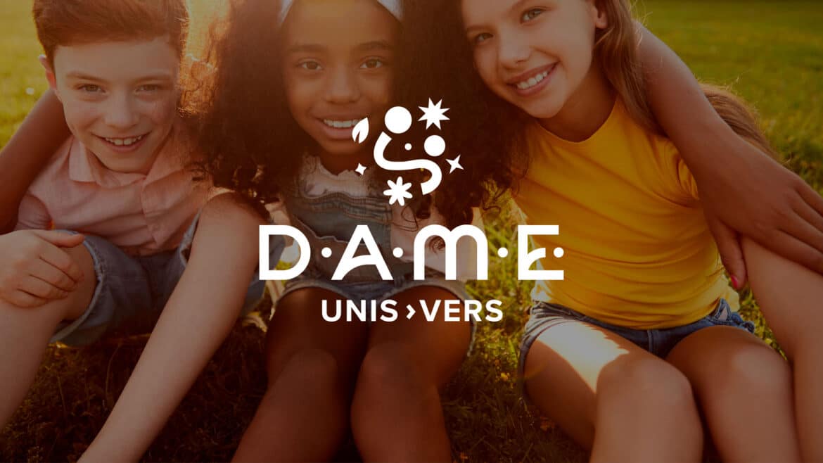 Identité visuelle du D.A.M.E. Unis-Vers – Écouis